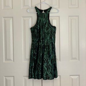 Emerald Green Sequin Dress NWT Size Small